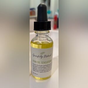 Gracefully natural yoni oil sensations